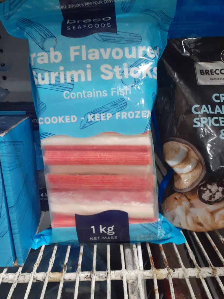 Crab Flavored Surimi Sticks